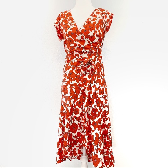 bardot fiesta floral dress